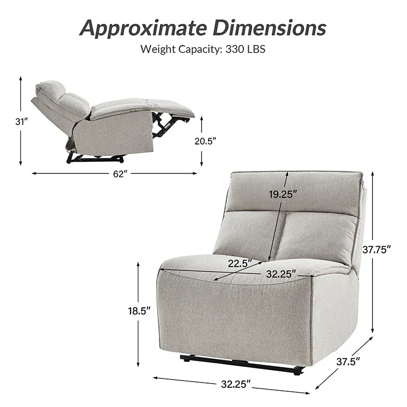 Justo 32" Wide Power Recliner