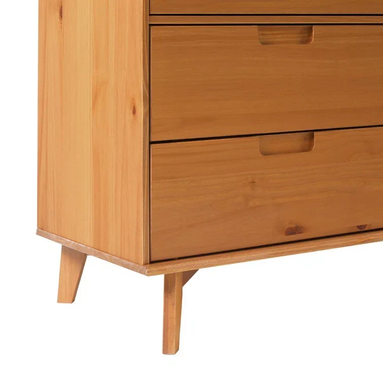 Yarber Groove 6 Drawer Double Dresser