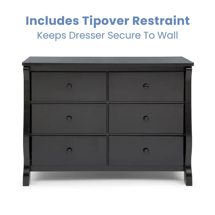 Universal Double Dresser -Made of Solid Woods