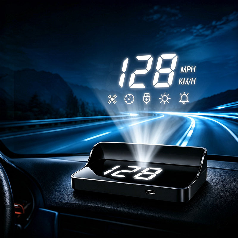 🔥🔥Head Up Display Car GPS Digital Speedometer