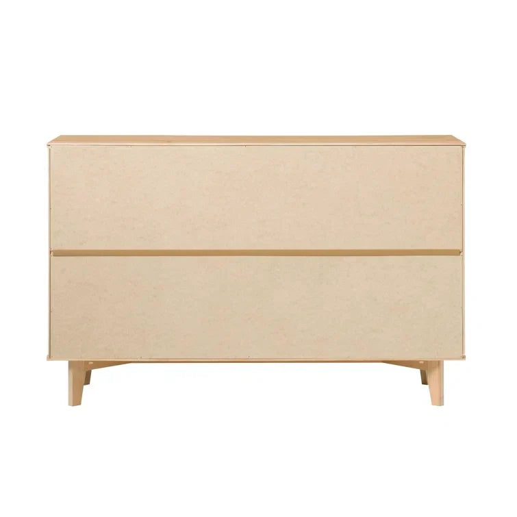 Yarber Groove 6 Drawer Double Dresser