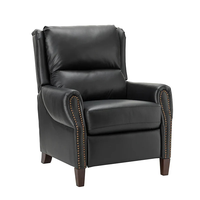 Rosaura 32.68" Wide Genuine Leather Manual Recliner