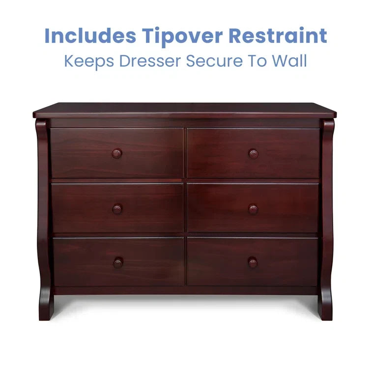 Universal Double Dresser -Made of Solid Woods