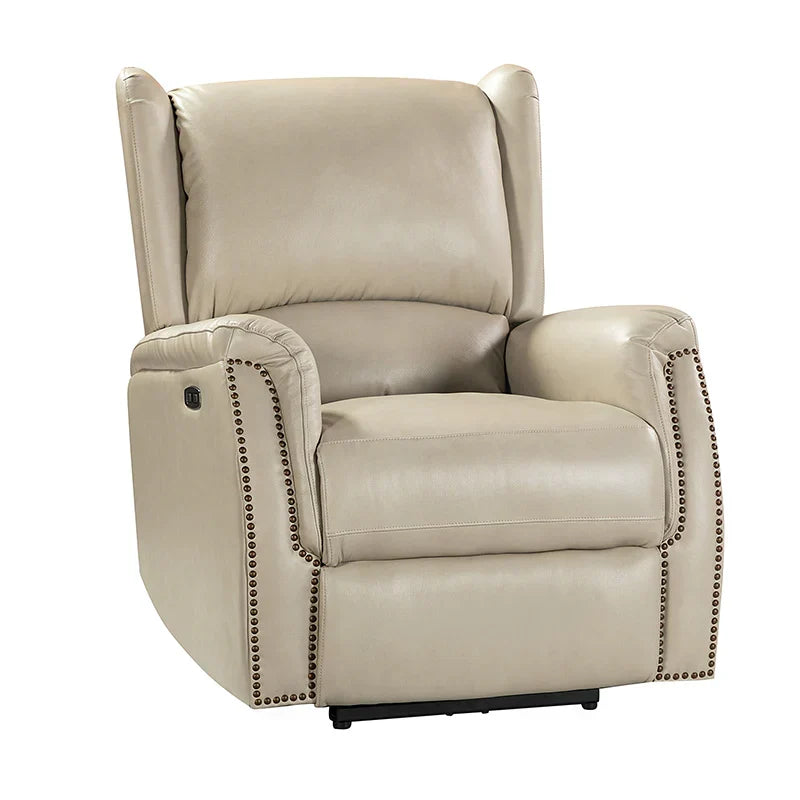 Flora Genuine Leather Power Recliner
