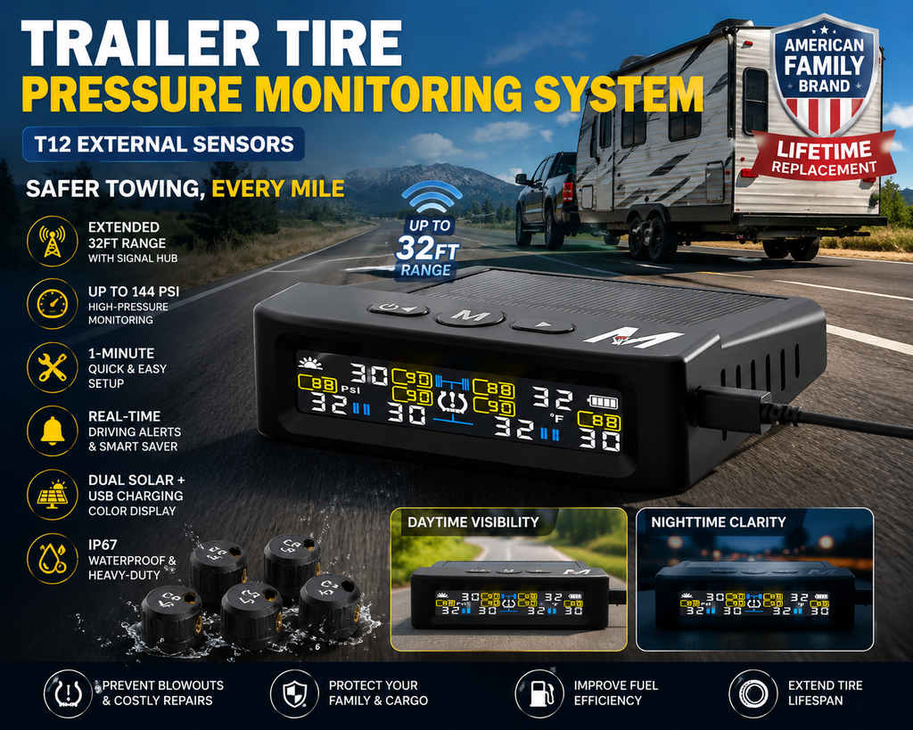 Tire Pressure Monitoring System – T12 External Sensors