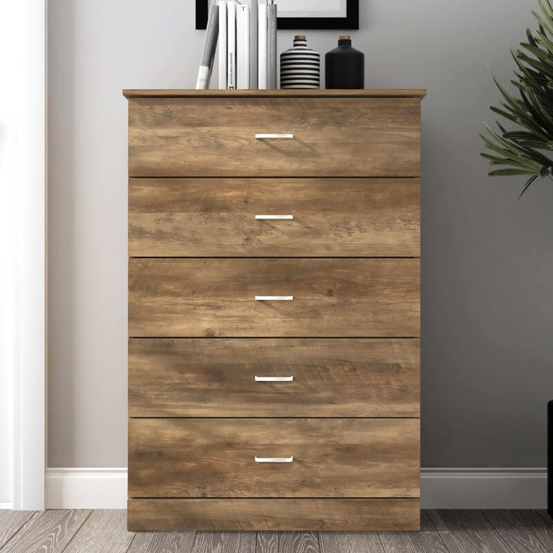 Allyannah 5 Drawer 31.5'' W Dresser