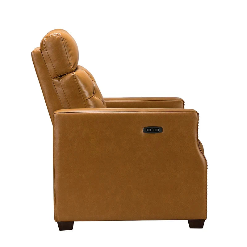 Carlota 31.5" Wide Genuine Leather Power Recliner