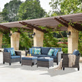 Burhans 5 - Person Seating Group with Cushions?(Set of 5)