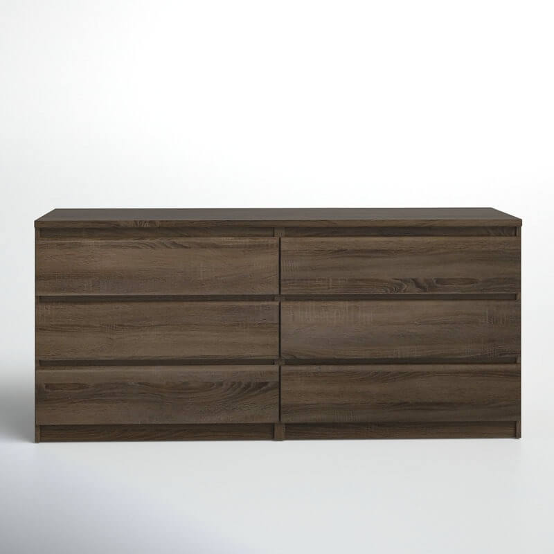 Kepner 6 Drawer 60.5" W Double Dresser