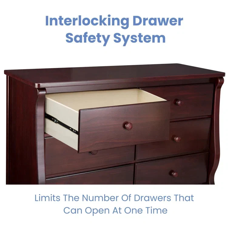 Universal Double Dresser -Made of Solid Woods