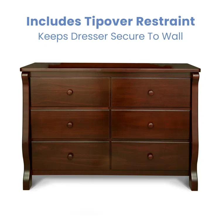 Universal Double Dresser -Made of Solid Woods