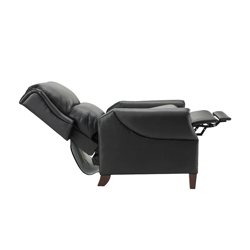 Rosaura 32.68" Wide Genuine Leather Manual Recliner