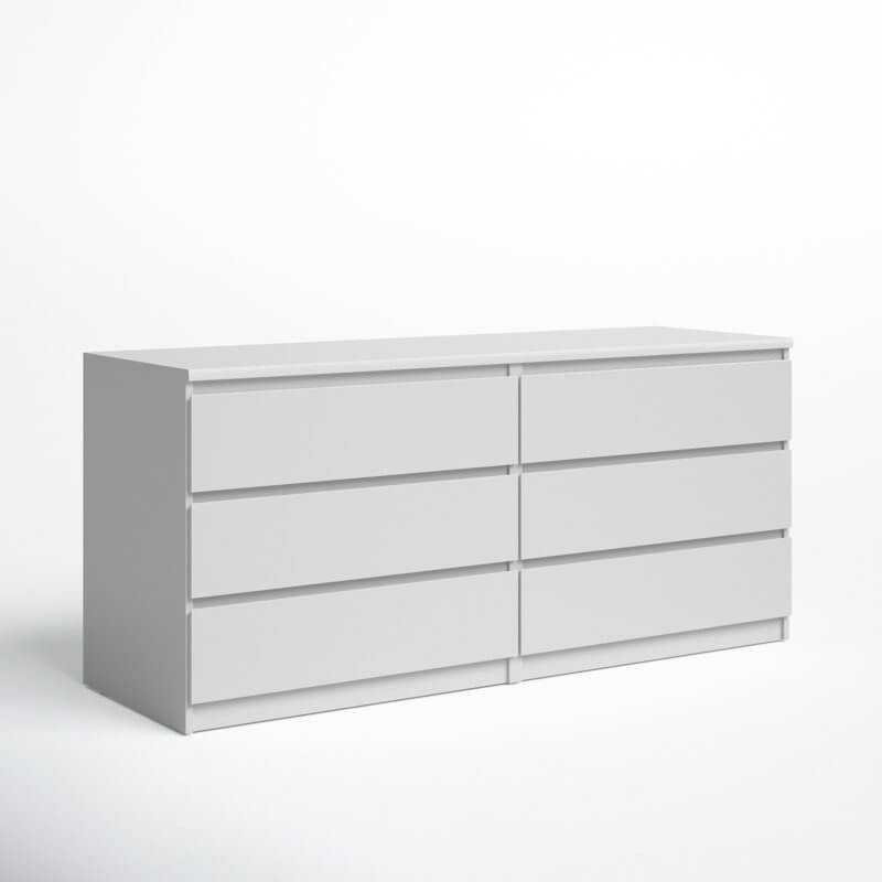Kepner 6 Drawer 60.5" W Double Dresser