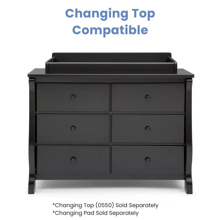 Universal Double Dresser -Made of Solid Woods