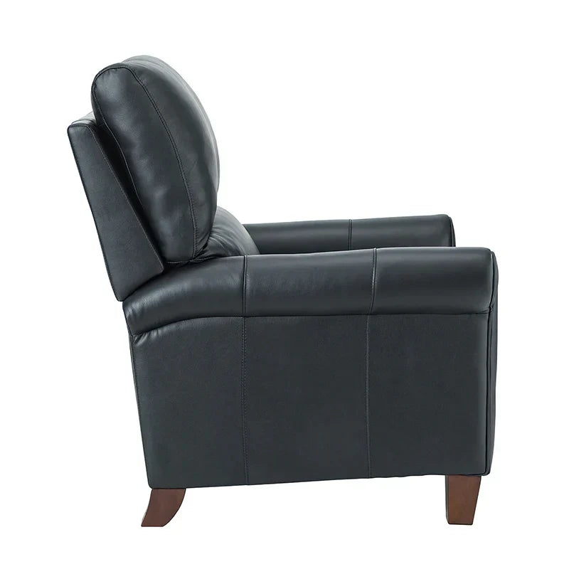 Eliana 33.07" Wide Genuine Leather Manual Recliner