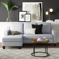 Liberty 84' Wide Reversible Sleeper Sofa & Chaise