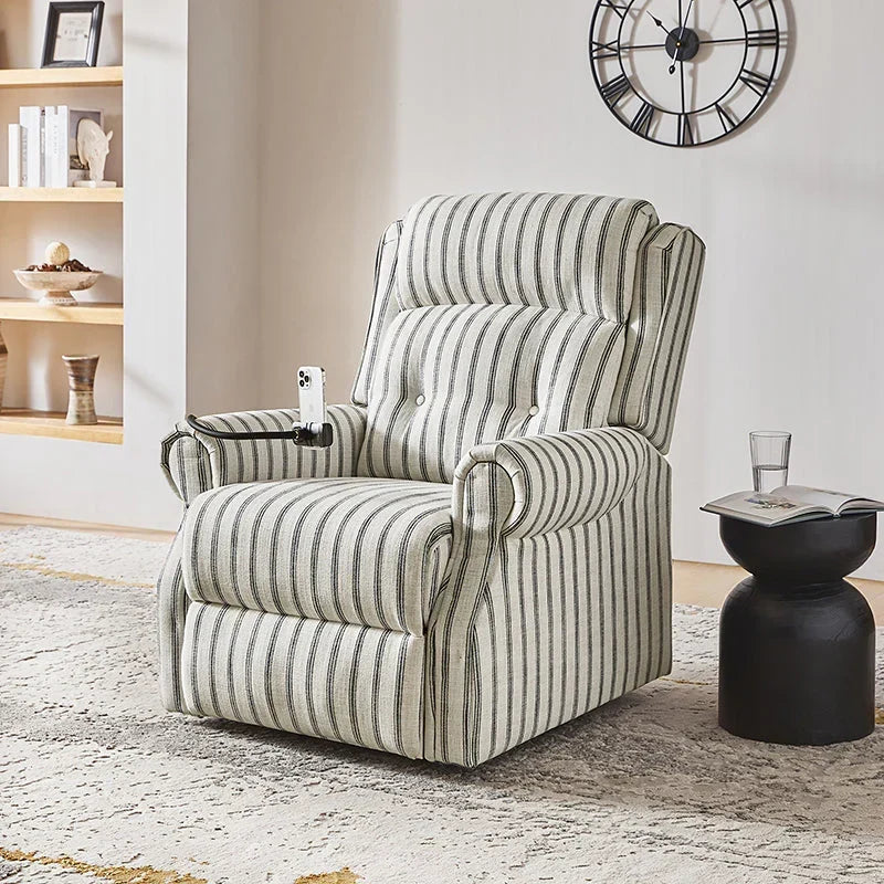 Hector Lift Assist Power Recliner With Massage Heat And Manual Headrest