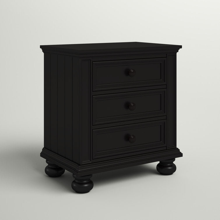 28'' Tall 3 - Drawer Nightstand Set of 2