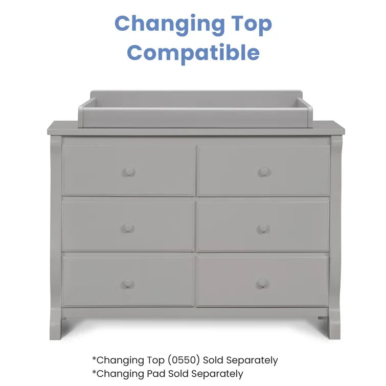 Universal Double Dresser -Made of Solid Woods