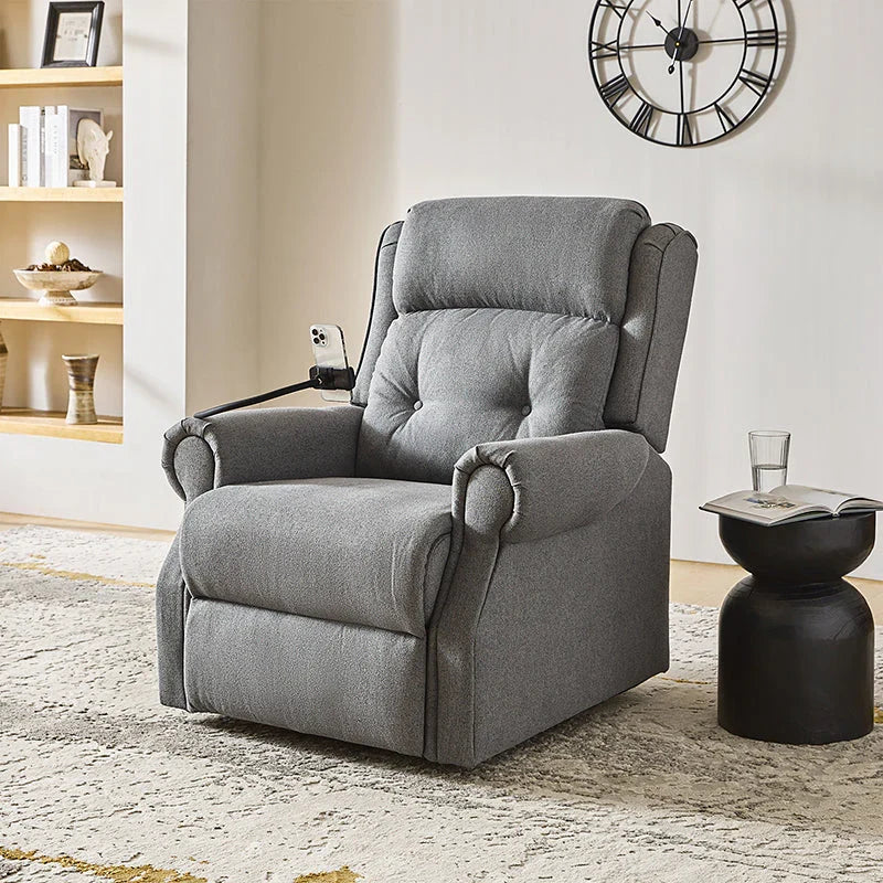 Hector Lift Assist Power Recliner With Massage Heat And Manual Headrest