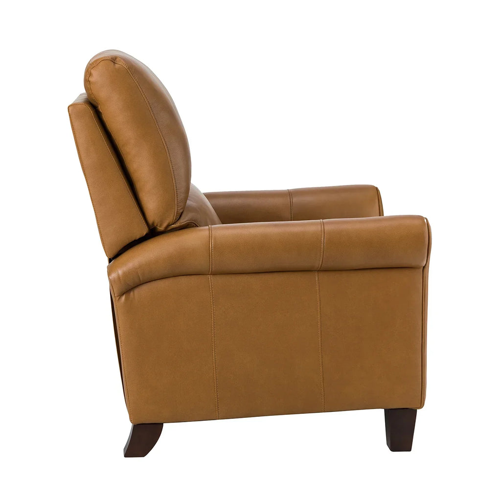 Eliana 33.07" Wide Genuine Leather Manual Recliner