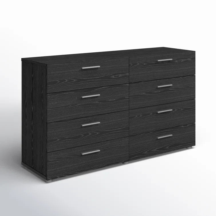 Jantz 8 Drawer 55.12" W Double Dresser