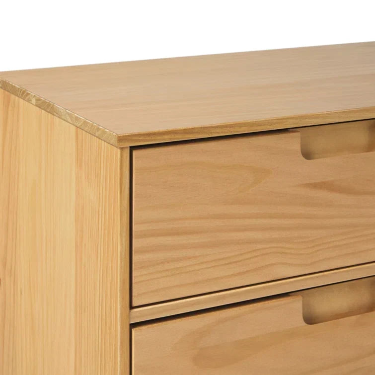 Yarber Groove 6 Drawer Double Dresser