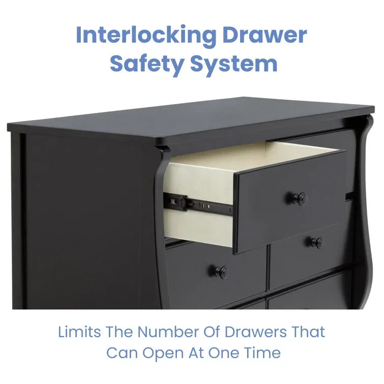 Universal Double Dresser -Made of Solid Woods