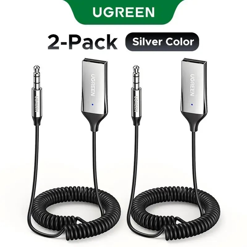 Upgrade Your Drive Instantly – Bluetooth 6.0 AUX Wireless Audio Receiver with Hands-Free Calling