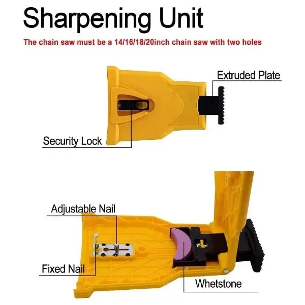 Portable Teeth Chainsaw Sharpener